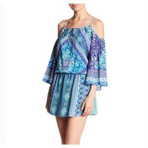 Hale Bob Cold Shoulder Dress Size Small